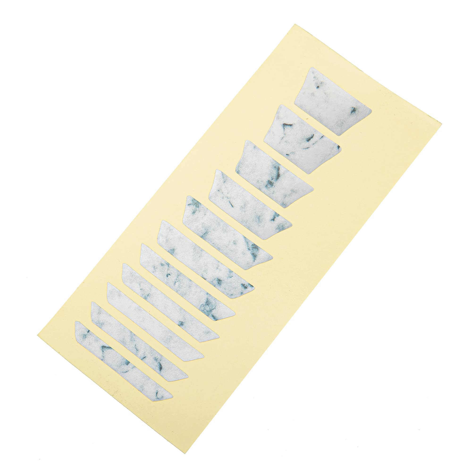 4Set Yootones Guitar Fingerboard Sticker Professional Folk Inlay Decal Ultra Thin Fretboard Sticker for Beginner Learner Practic